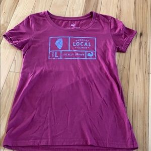 Locally grown clothing company Illinois shirt